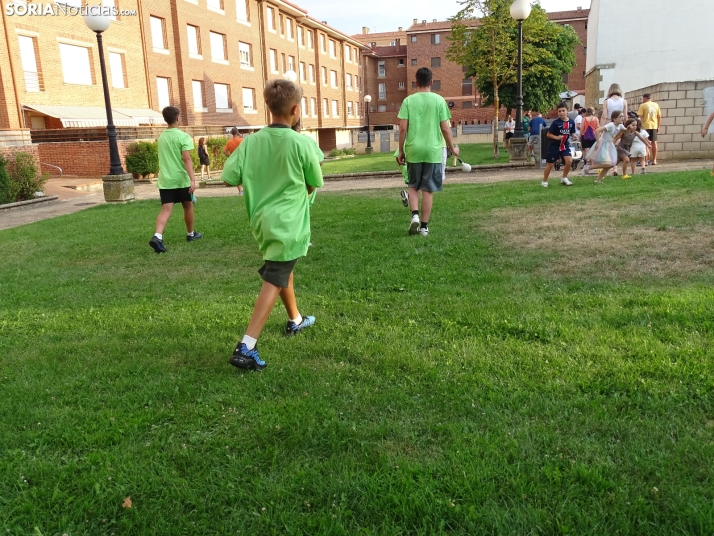 Una imagen de esta tarde en La Barriada. /PC