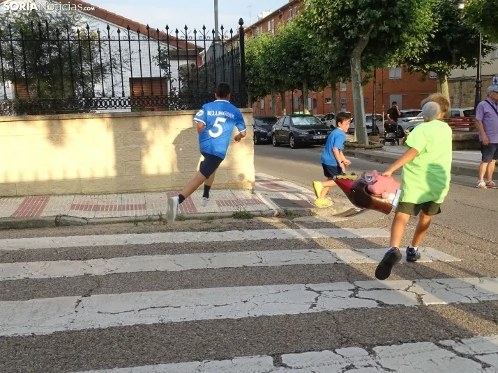 Una imagen de esta tarde en La Barriada. /PC