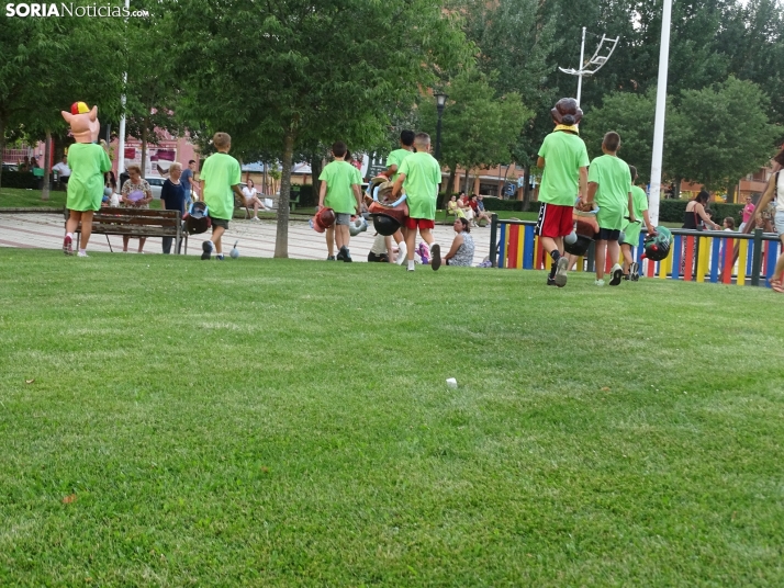 Una imagen de esta tarde en La Barriada. /PC