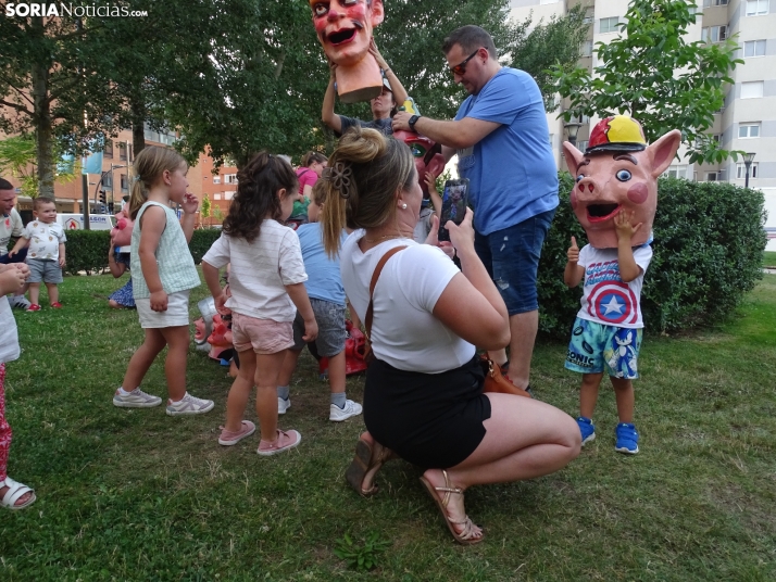 Una imagen de esta tarde en La Barriada. /PC