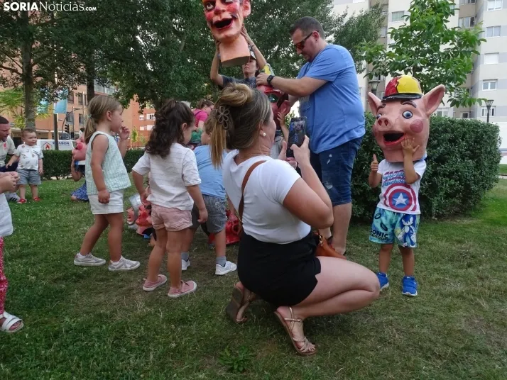 Una imagen de esta tarde en La Barriada. /PC