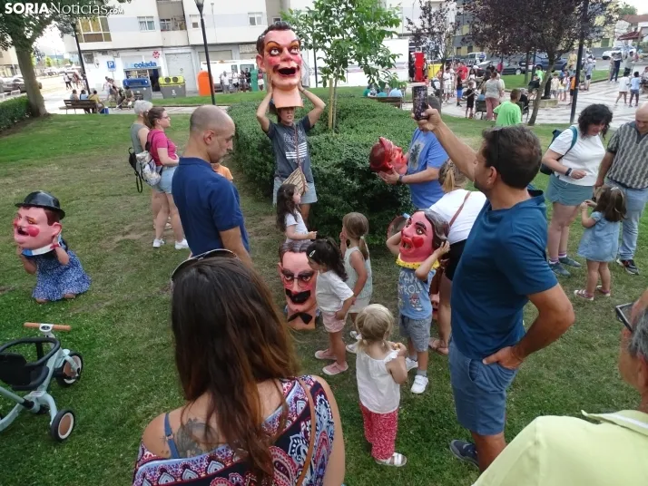 Una imagen de esta tarde en La Barriada. /PC