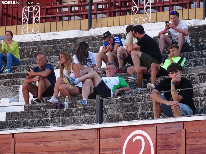 Una imagen del coso de San Benito esta tarde de domingo. 