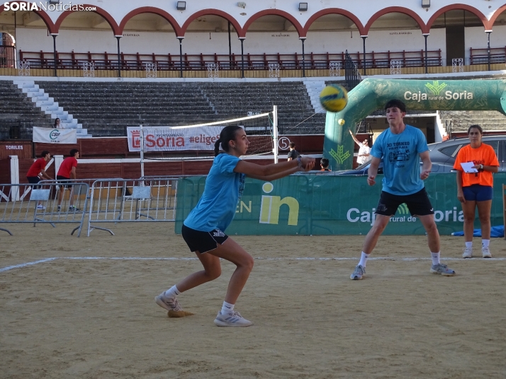 Una imagen del coso de San Benito esta tarde de domingo. 