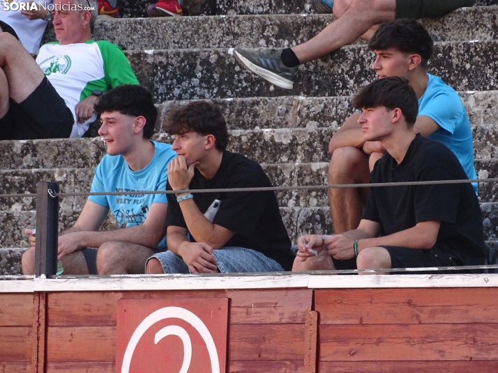 Una imagen del coso de San Benito esta tarde de domingo. 