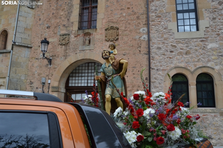 Fotos: Cientos de veh&iacute;culos son bendecidos en Soria por el D&iacute;a de San Crist&oacute;bal