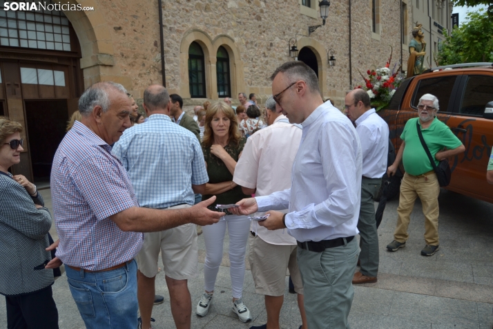 Fotos: Cientos de veh&iacute;culos son bendecidos en Soria por el D&iacute;a de San Crist&oacute;bal