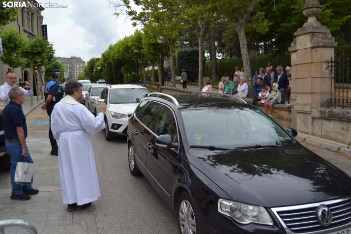 Fotos: Cientos de veh&iacute;culos son bendecidos en Soria por el D&iacute;a de San Crist&oacute;bal