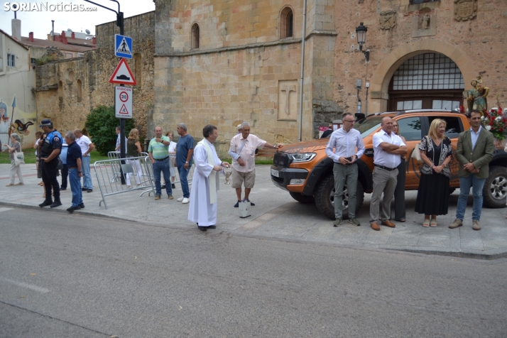 Fotos: Cientos de veh&iacute;culos son bendecidos en Soria por el D&iacute;a de San Crist&oacute;bal