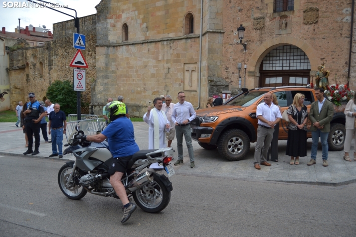 Fotos: Cientos de veh&iacute;culos son bendecidos en Soria por el D&iacute;a de San Crist&oacute;bal