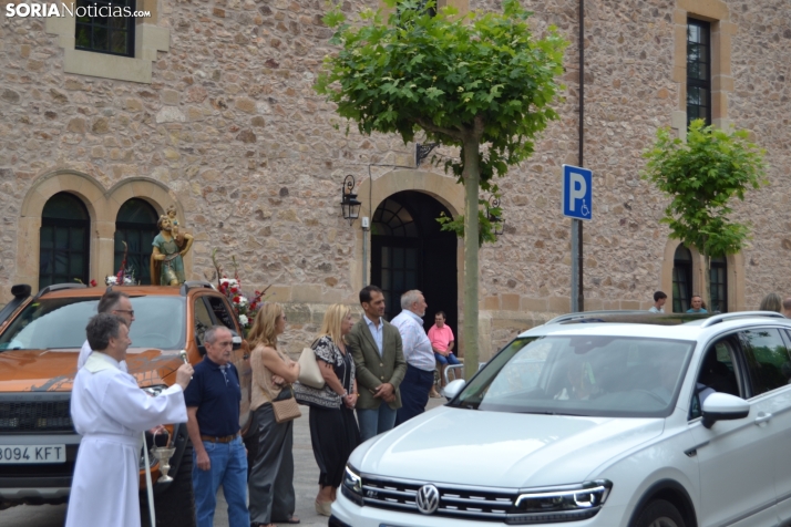 Fotos: Cientos de veh&iacute;culos son bendecidos en Soria por el D&iacute;a de San Crist&oacute;bal