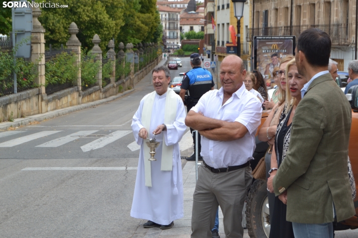 Fotos: Cientos de veh&iacute;culos son bendecidos en Soria por el D&iacute;a de San Crist&oacute;bal