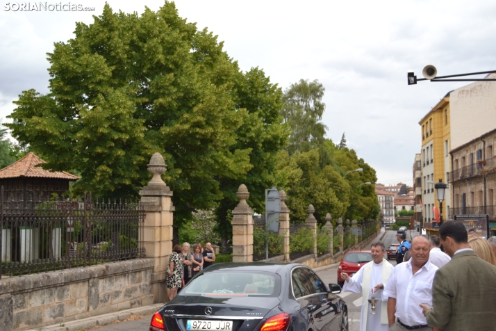 Fotos: Cientos de veh&iacute;culos son bendecidos en Soria por el D&iacute;a de San Crist&oacute;bal