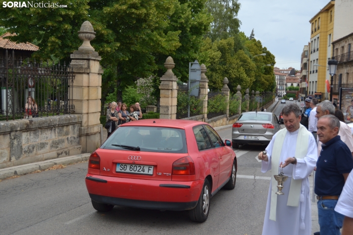 Fotos: Cientos de veh&iacute;culos son bendecidos en Soria por el D&iacute;a de San Crist&oacute;bal
