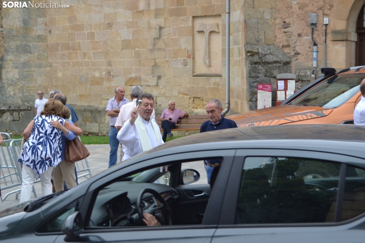 Fotos: Cientos de veh&iacute;culos son bendecidos en Soria por el D&iacute;a de San Crist&oacute;bal