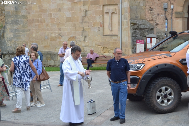 Fotos: Cientos de veh&iacute;culos son bendecidos en Soria por el D&iacute;a de San Crist&oacute;bal