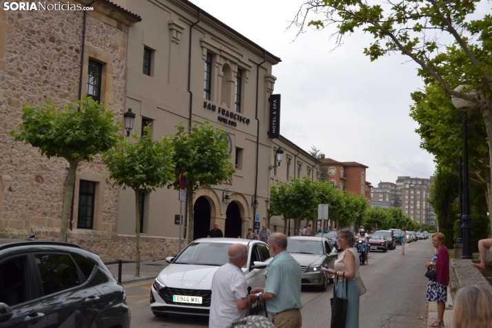 Fotos: Cientos de veh&iacute;culos son bendecidos en Soria por el D&iacute;a de San Crist&oacute;bal
