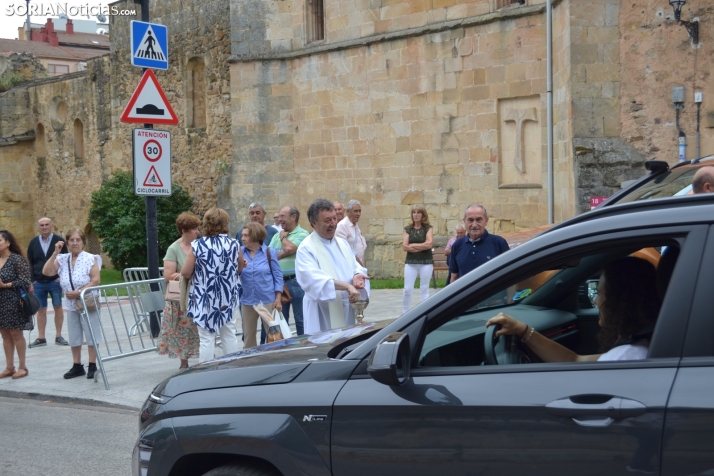 Fotos: Cientos de veh&iacute;culos son bendecidos en Soria por el D&iacute;a de San Crist&oacute;bal