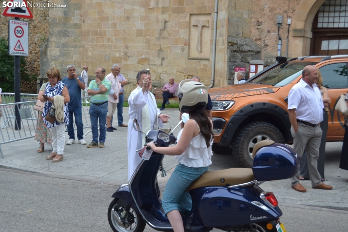 Fotos: Cientos de veh&iacute;culos son bendecidos en Soria por el D&iacute;a de San Crist&oacute;bal