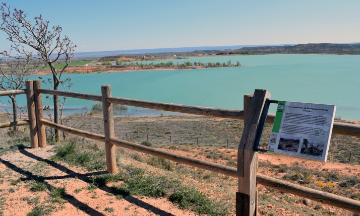 El embalse de Monteagudo comienza a reducir sus reservas