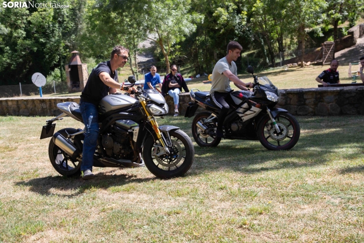 Encuentro motero en Santa Cruz de Yanguas