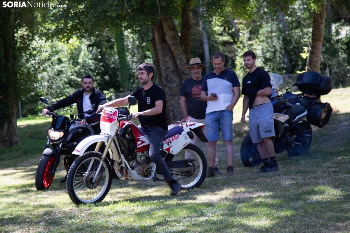 Encuentro motero en Santa Cruz de Yanguas
