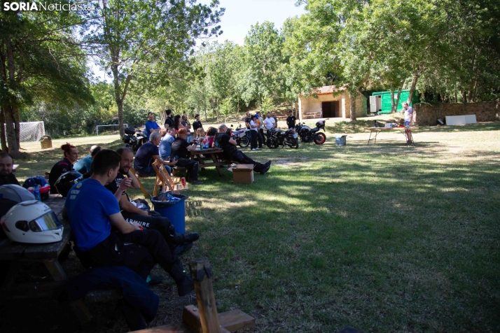Encuentro motero en Santa Cruz de Yanguas