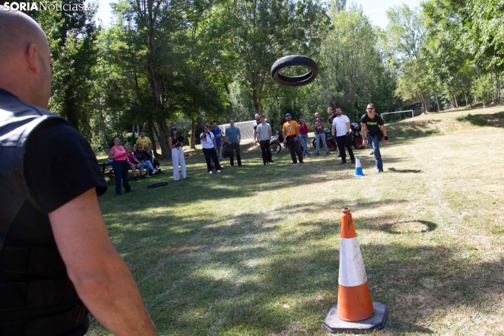 Encuentro motero en Santa Cruz de Yanguas
