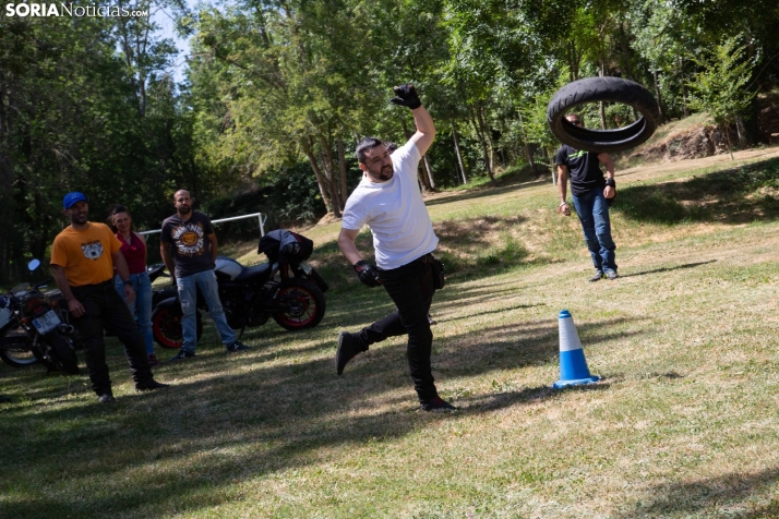 Encuentro motero en Santa Cruz de Yanguas