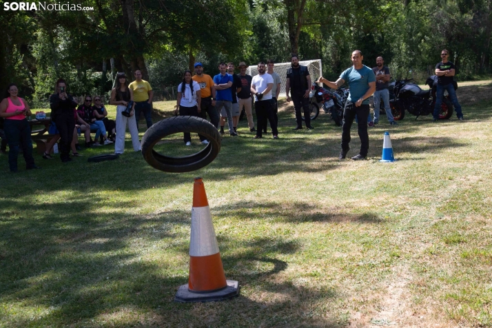 Encuentro motero en Santa Cruz de Yanguas