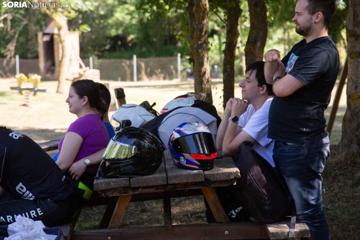 Encuentro motero en Santa Cruz de Yanguas