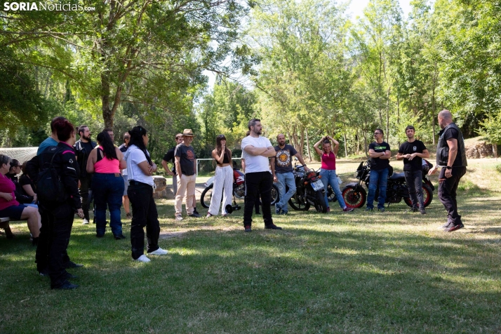 Encuentro motero en Santa Cruz de Yanguas