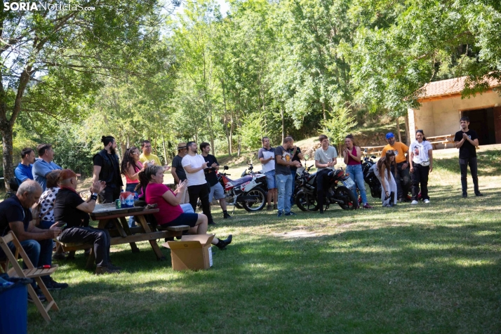 Encuentro motero en Santa Cruz de Yanguas