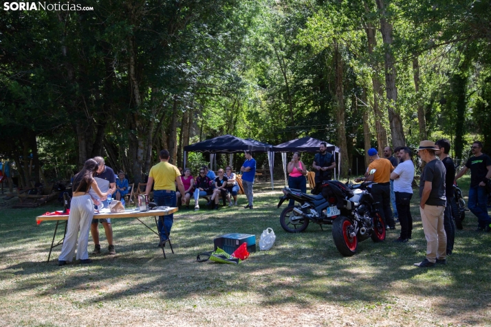 Encuentro motero en Santa Cruz de Yanguas