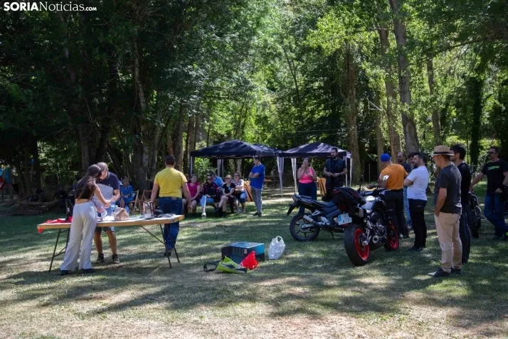 Encuentro motero en Santa Cruz de Yanguas