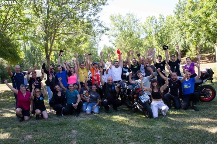 Encuentro motero en Santa Cruz de Yanguas