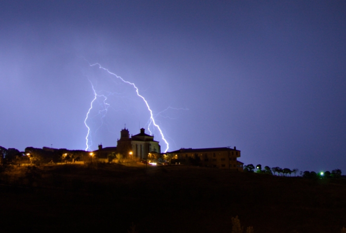 Tormentas que irán a más durante el fin de semana