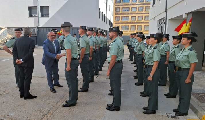 Soria refuerza su seguridad con la llegada de 31 nuevos guardias civiles en prácticas