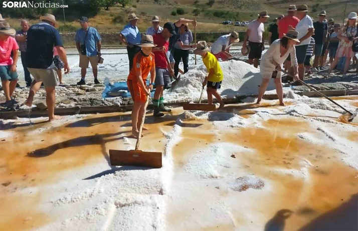 De la extracción de sal a la paella popular: todo listo para la gran fiesta de Salinas de Medinaceli