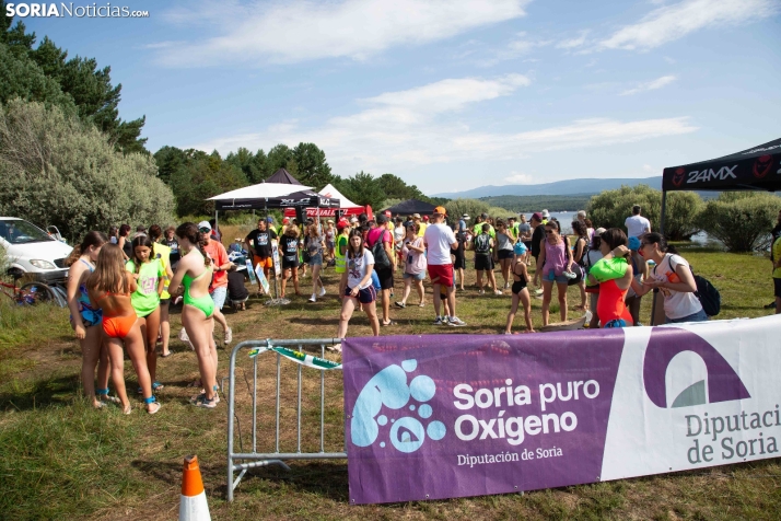 Travesía a nado en el Embalse de la Cuerda