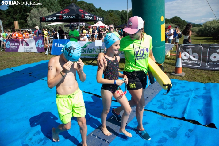 Travesía a nado en el Embalse de la Cuerda