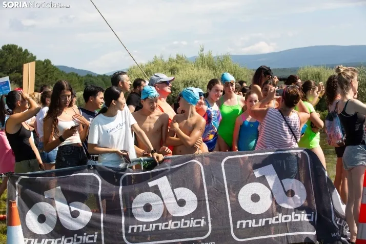 Travesía a nado en el Embalse de la Cuerda