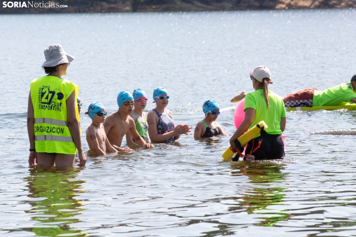 Travesía a nado en el Embalse de la Cuerda