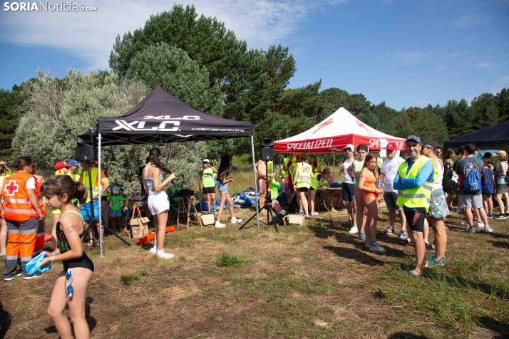 Travesía a nado en el Embalse de la Cuerda