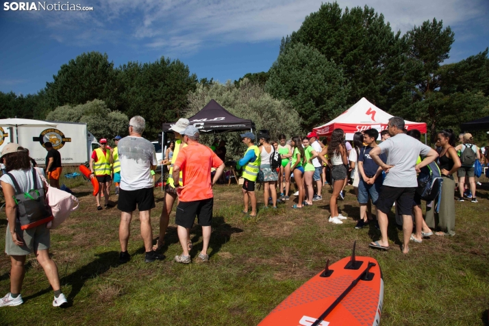 Travesía a nado en el Embalse de la Cuerda