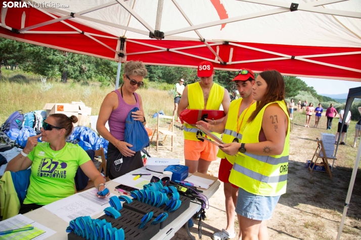 Travesía a nado en el Embalse de la Cuerda