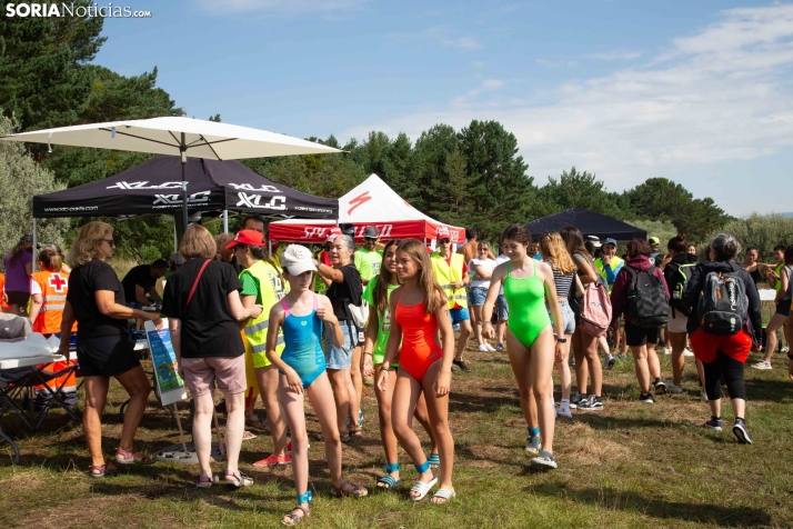 Travesía a nado en el Embalse de la Cuerda