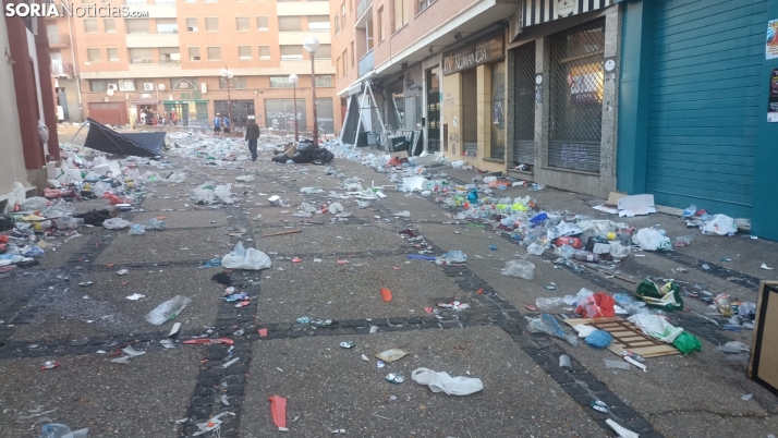 Este es el sucio balance de San Juan: casi 255 toneladas de basura y un plan de choque para limpiar la ciudad