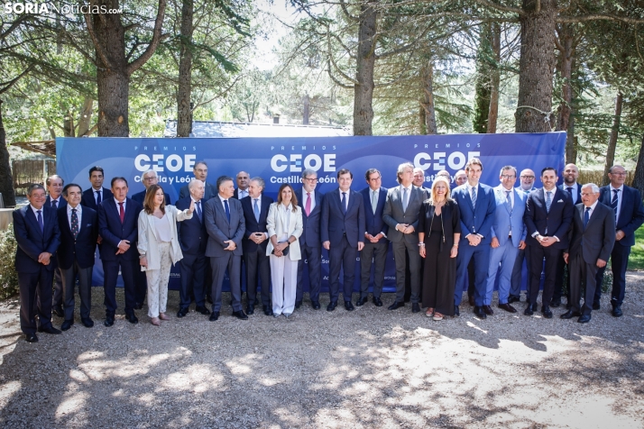 Premios CEOE CYL, entregados en Soria. /MonteseguroFoto