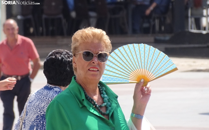 El calor da una tregua este sábado 19 de julio con un ligero descenso de las temperaturas en Soria